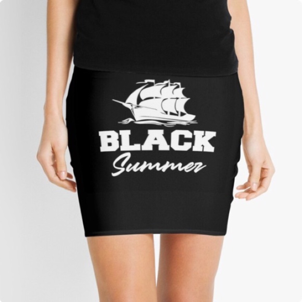 Black Summer skirt